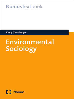 cover image of Environmental Sociology